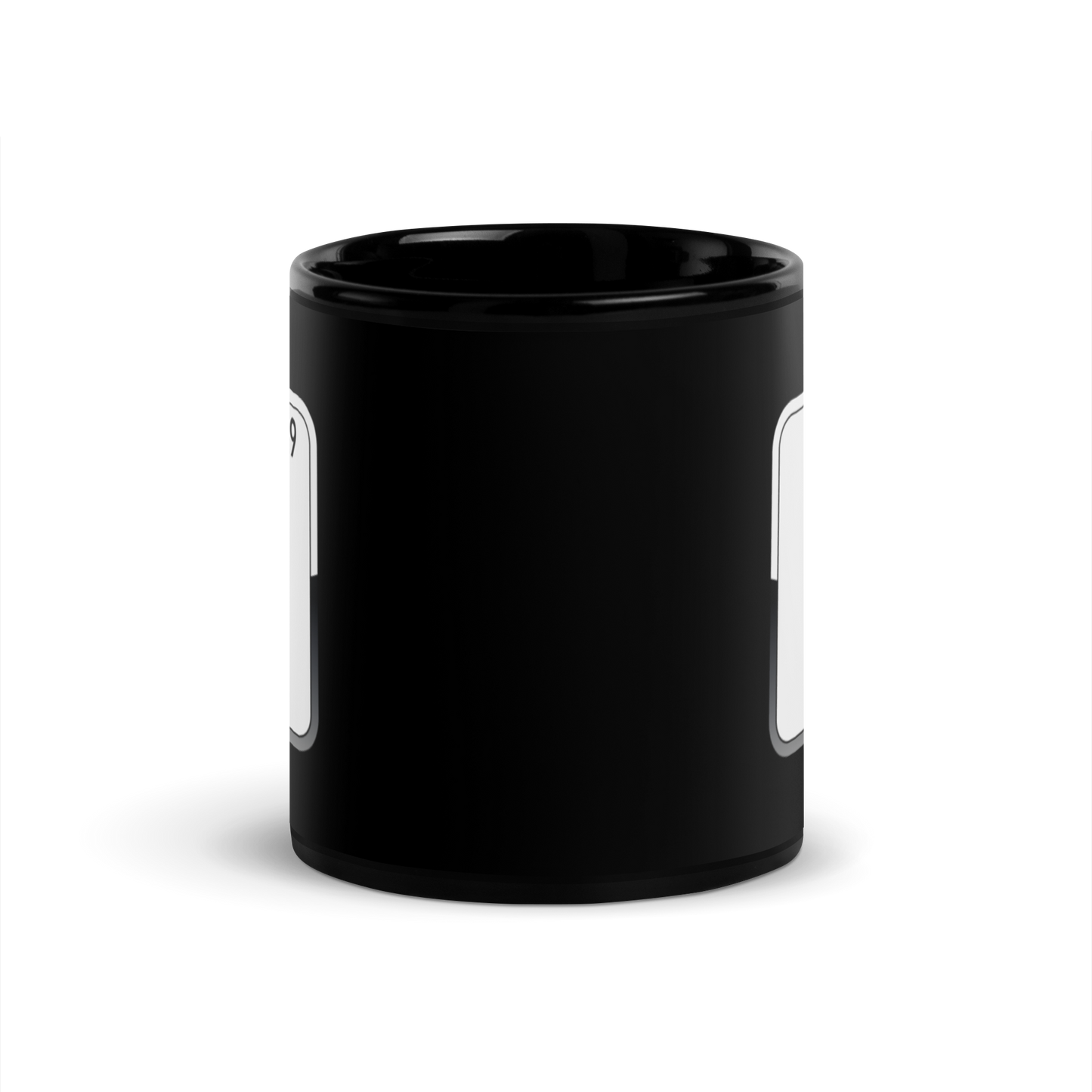 The K Element Black Glossy Mug KimUnity Soulutions