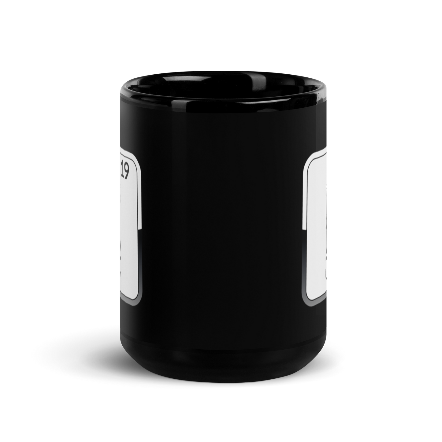 The K Element Black Glossy Mug KimUnity Soulutions