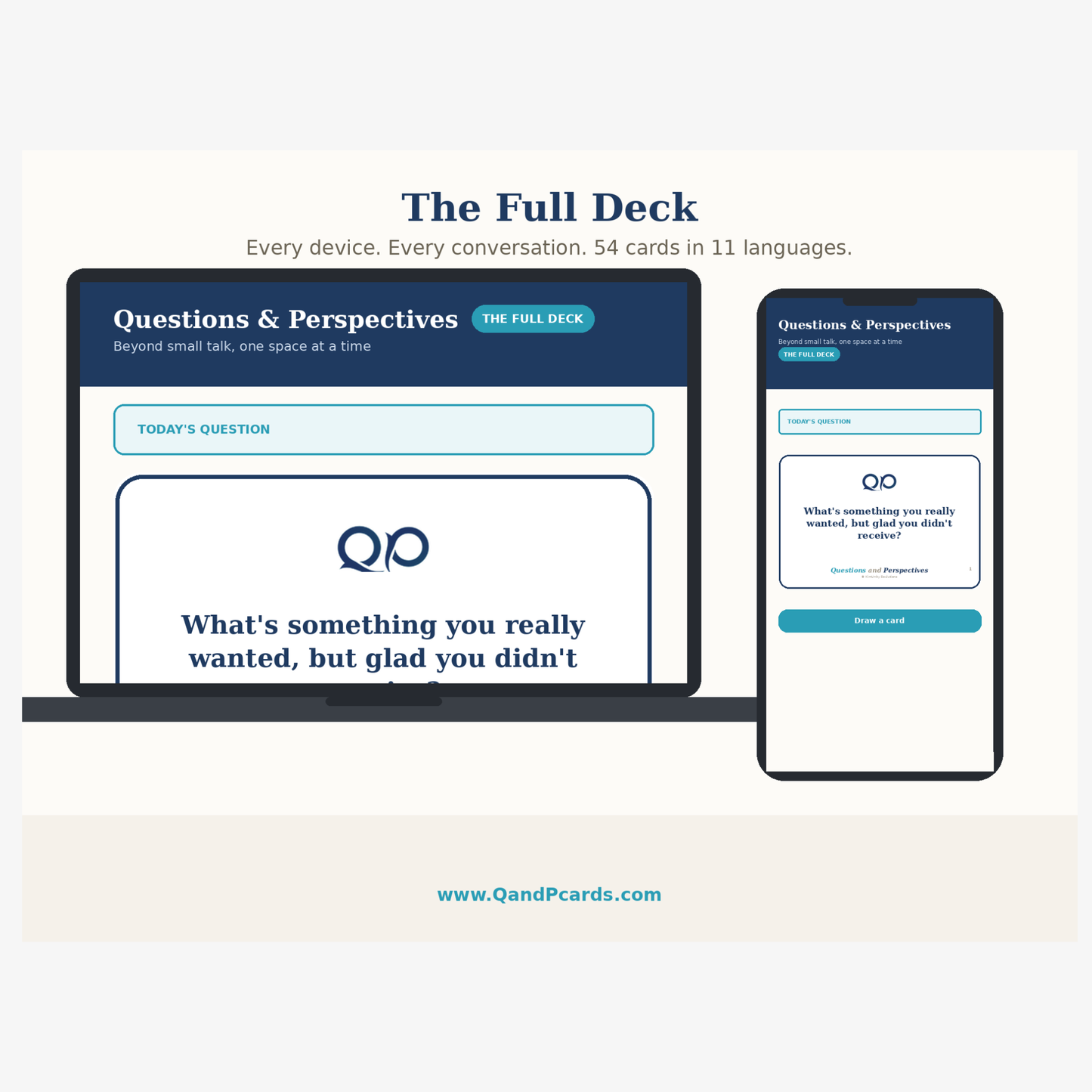 Questions and Perspectives™ (Q&P) The Full Deck