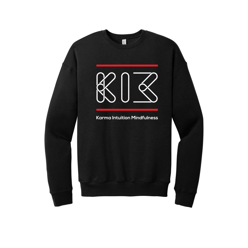 KIM Defined Unisex Premium Sweatshirt - Inspirational apparel with the phrase 'KIM Defined'.