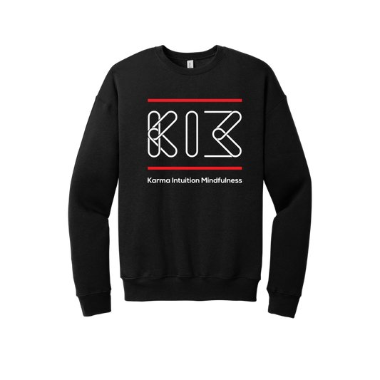 KIM Defined Unisex Premium Sweatshirt - Inspirational apparel with the phrase 'KIM Defined'.