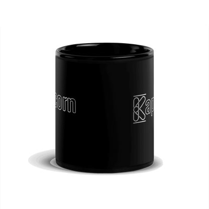 Kapricorn Black Glossy Mug KimUnity Soulutions 