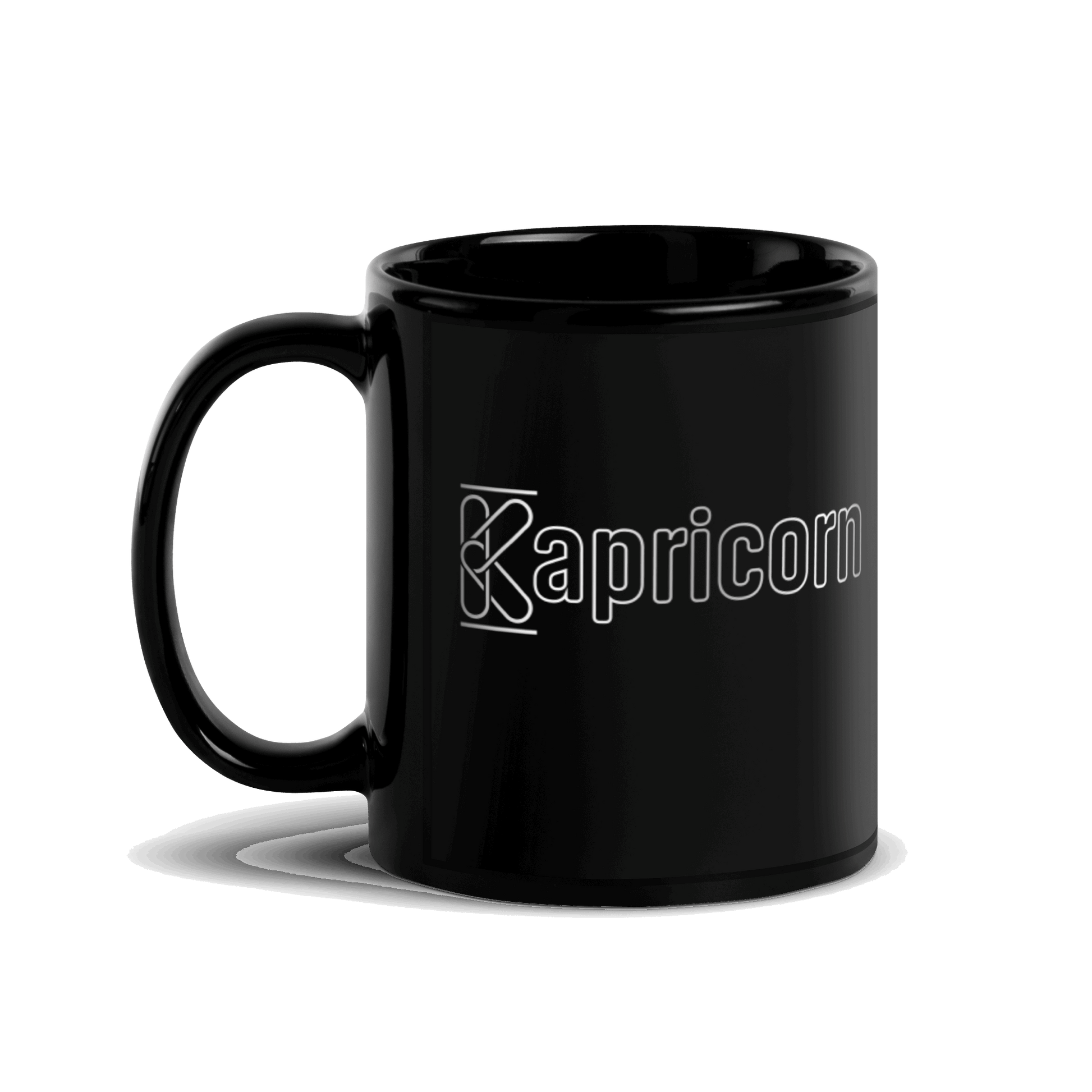 Kapricorn Black Glossy Mug KimUnity Soulutions 