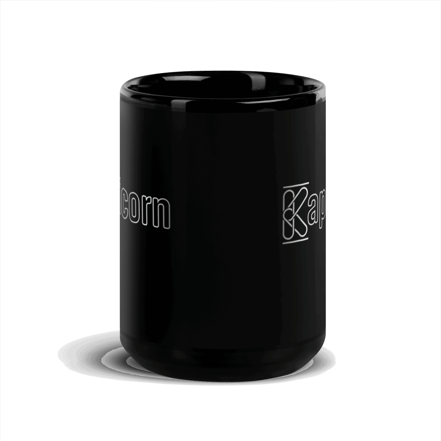 Kapricorn Black Glossy Mug KimUnity Soulutions 