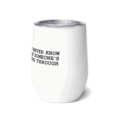 Be Mindful Wine Tumbler